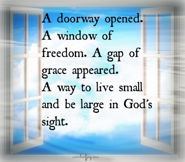 small - window of freedom WoJ