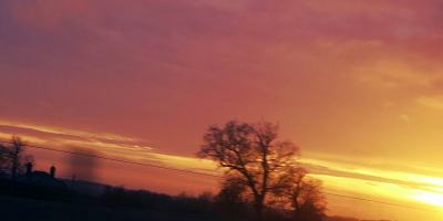 return - wonder - winter sunset - Advent (C)joylenton @wordsofjoy.me