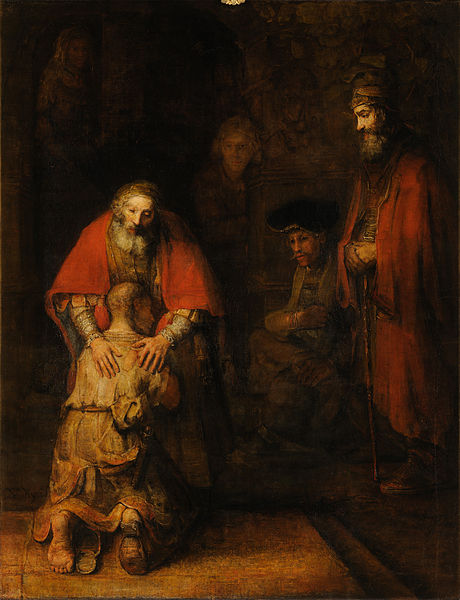 return - Return of the Prodigal Son by Rembrandt Harmensz van Rijn (C)wikipedia.org