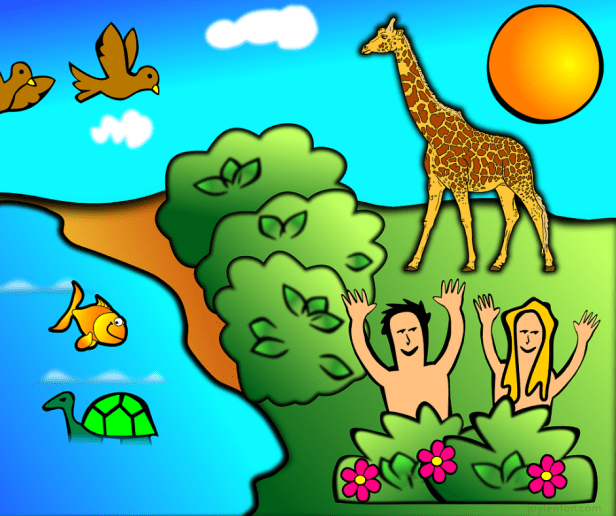 poem - Adam and Eve in Eden @joylenton.com