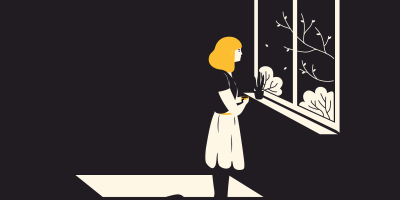 woman at window - disciples - don't count yourself out when God count you in @joylenton.com image by Lucija Rasonja @pixabay.com